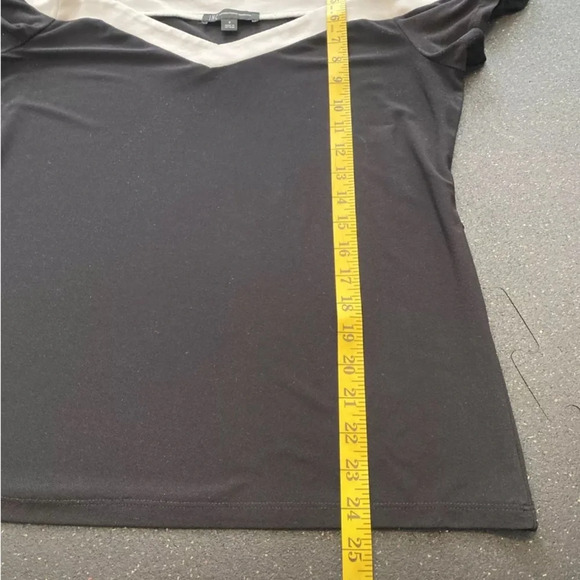 INC International Concepts Womens long sleeve cold shoulder blouse, Size Small - Picture 6 of 6